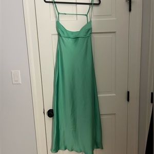 Viral green Zara dress